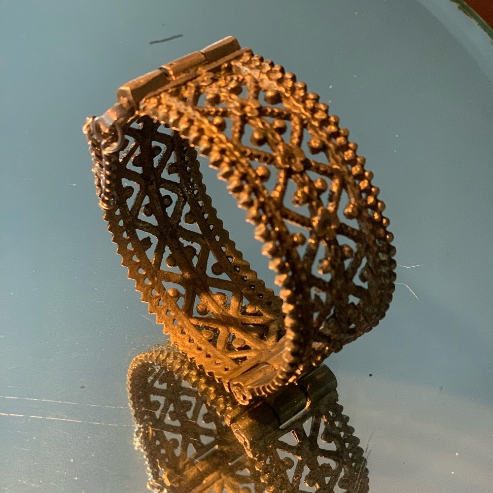Rajasthan East India Patinated Bangle